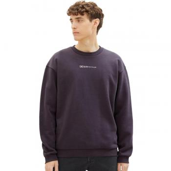TOM TAILOR Denim Sweatshirt Print mit Bio-Baumwolle