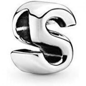 Pandora Lettera S Charm in Argento 797473