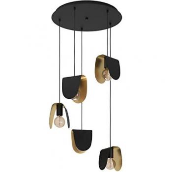 Serenara Star Pendant – Black with Gold Accents