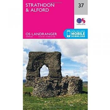 Ordnance Survey Landranger Map 37: Strathdon & Alford (Paper)