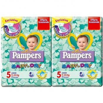 Pampers Bd Duodwct Junior 34pz