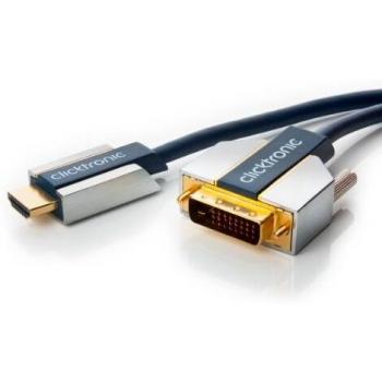 Clicktronic Advanced HDMI/DVI-Adapterkabel (3m)