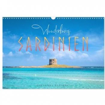 Wunderbares Sardinien (Wandkalender 2024 DIN A3 quer) CALVENDO Monatskalender