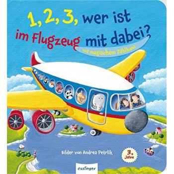 1, 2, 3, wer ist im Flugzeug mit dabei?: Mit magischem Zählband
