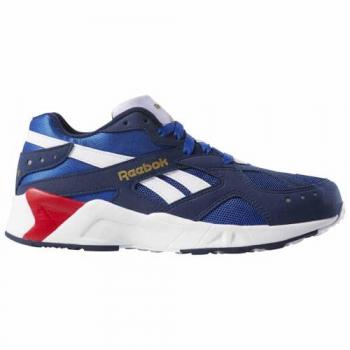 Reebok Collegiate Navy Aztrek Trainers