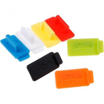5 PCS USB Dustproof Covers for Laptop and PC