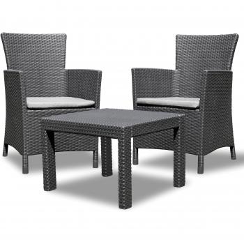 Set Salotto Componibile Keter Rosario – 3 Unità