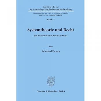 Damm, Reinhard: Systemtheorie und Recht.