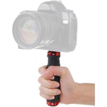 1/4'' Rubber Grip Stabilizer Holder for Video and LED Lights