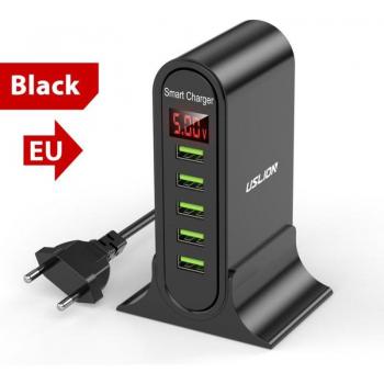 Dock de recharge USB 5 ports pour téléphone portable
