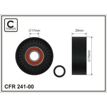 Polea Inversora CAFFARO 241-00 – Correa Poli V