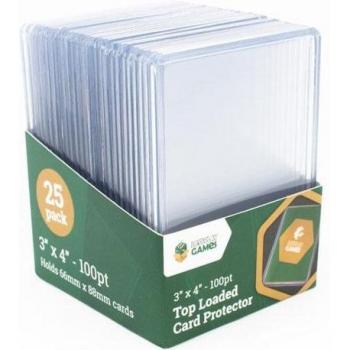 LPG 3x4 Card Protectors 25pcs (100pt)