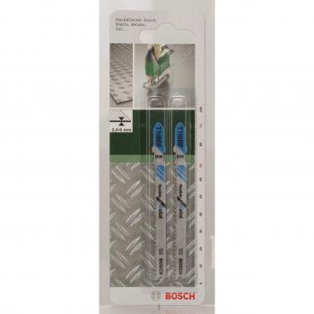 Lame bimétallique Bosch T118 BF, 91 mm, coupe métal épaisseur 2,5‑6 mm