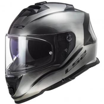 Jeans Titanio Storm II + Casco Integral LS2 – Negro Plata