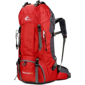 60L Waterproof Rucksack for Hiking and Camping
