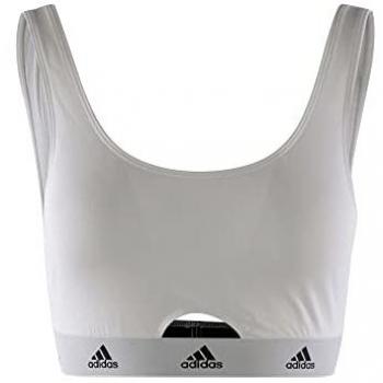 Adidas Sport-BH Baumwolle schneeweiß