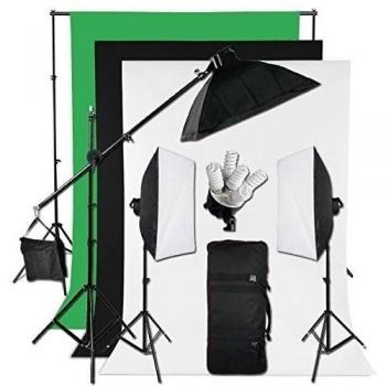 Estudio Fotográfico Completo BPS 2850W con Soporte y Softbox