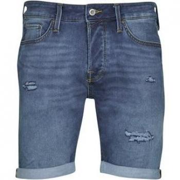 JJIRICK JJICON Men's Blue Denim Shorts by Jack & Jones