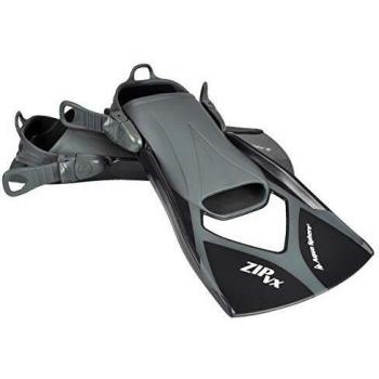 Palmes d'entraînement Aquasphere Zip Vx, Mixte, Noir, Taille L