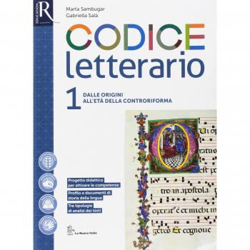 Codice letterario. Per le Scuole superiori. Con 2 espansioni online. Con 2 libri: Antologia della Divina Commedia-Percorsi. Con Contenuto digitale per download