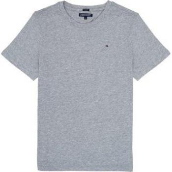 Tommy Hilfiger T-Shirt KB0KB04140 S Grau Regular Fit 6Y männlich