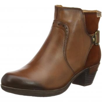 Botas Pikolinos ROTTERDAM 902_I15 de cuero para mujer, color Marrón