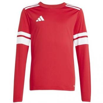 Team Power Squadra 25 Youth Shirt, Long Sleeve, Red/White