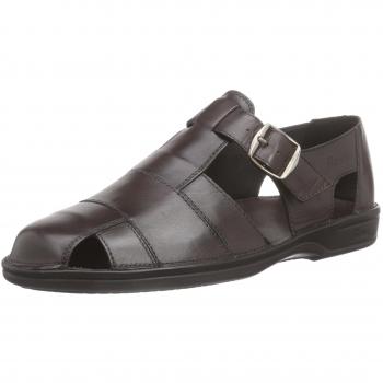 Sioux Gabun, Herren Geschlossene Sandalen, Braun (Bordeaux), 47 EU