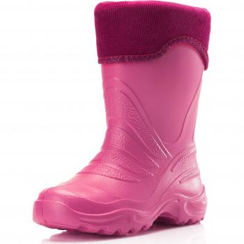 Bottes de Pluie Chauffantes EVA Enfant Mixte – Fuchsia 212/Rose (EU 34/35)