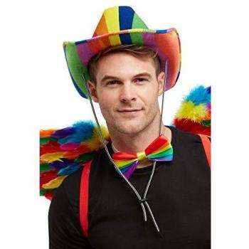 1-Item Rainbow Stetson Hat