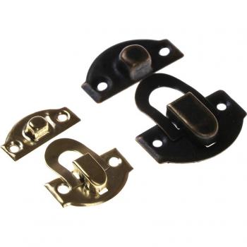 4 pcs/lot Jewelry Chest Box Latch Catches Bronze Gold