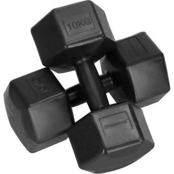Set di Manubri 10 kg (Esagonale) – Colore Nero