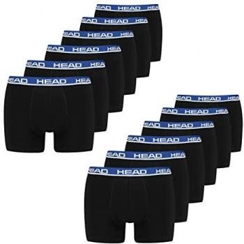 Elástico Basic Boxers Head – Lote 2, Negro/Blanco