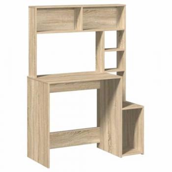Scrivania multifunzione rovere Sonoma 100x45x140 cm