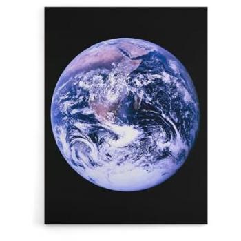 Apollo 17 Blue Marble Canvas by Artery8 – 18×24 inches