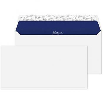 Blake Premium Pure Super White Wove Peel & Seal Wallet 110x220mm