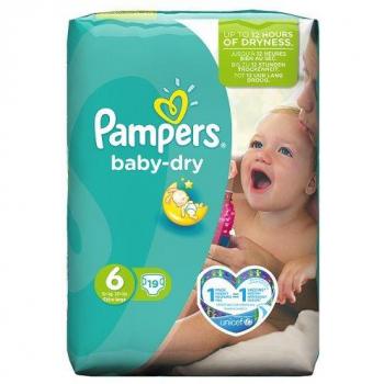 Pampers Baby-Dry Extra Large Size 6 19-Pack