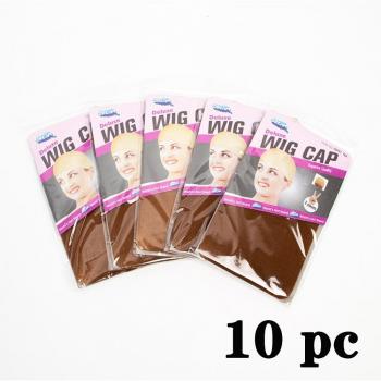 10pcs Elastic Snood Wig Caps