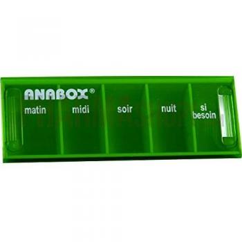 Anabox Pilulier quotidien vert