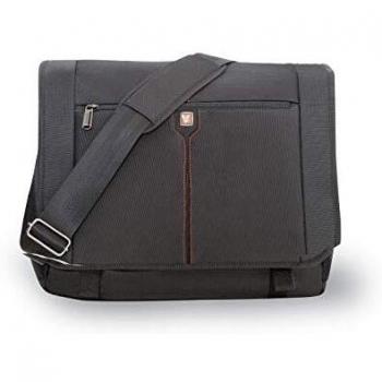 Verbatim 16 Zoll Laptop Messenger Bag, Rot, Schwarz
