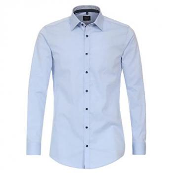 CASAMODA VENTI Businesshemd Blau Regular Fit Größe 35