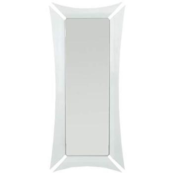 Specchio Morgana Argento In Ferro 75x167 cm
