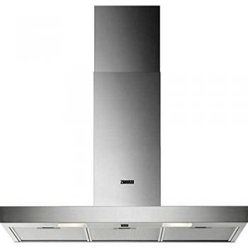 Zanussi ZHB90460XA RVS wandschouw afzuigkap, 90 cm