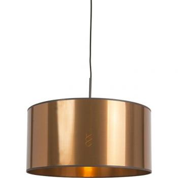 Qazqa 1-flammige Pendelleuchte Combi, E27, Kupfer, Kunststoff, Modern