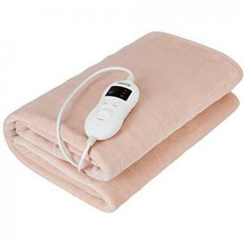 CAMRY CR-7423 Couverture chauffante, Polyester, Beige, 150 x 80