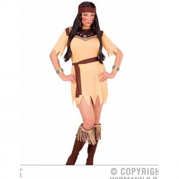 Déguisement sioux sexy femme XL gris Widmann
