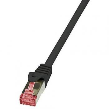 Câble réseau LogiLink 50 cm RJ-45 S/FTP Noir