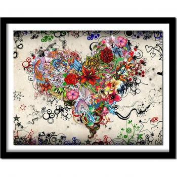 DIY 5D Diamant-Pattern: Strass-Handarbeit 20x30 cm