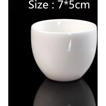 Purely White Porcelain Zen Cup