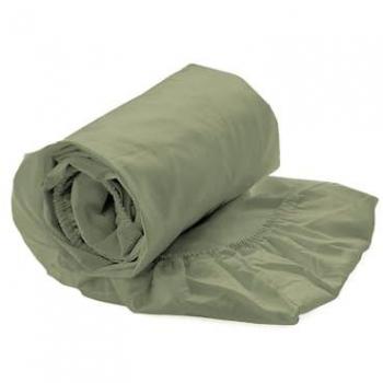 Heckett & Lane Spannbetttuch in Laurel Green